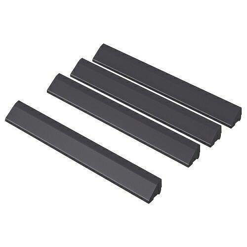 イケア（IKEA） エッジピース 屋外フロアデッキ用 ダークグレー