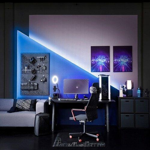 イケア（IKEA） LEDテープライト スマート ワイヤレス調光 カラー