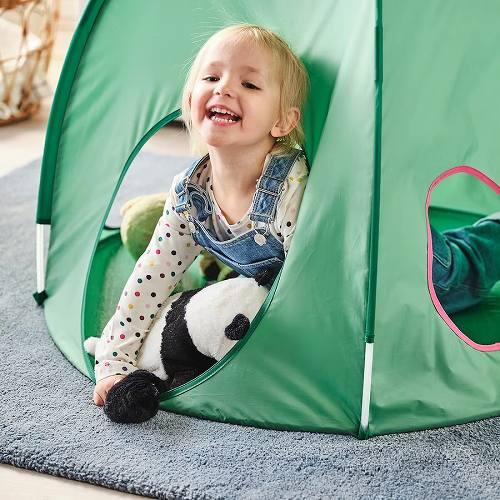 イケア（IKEA） 子ども用テント グリーン m30547598 DVARGMAS