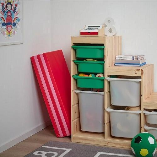 【美品・廃盤色】イケア プレイマット（ピンク）手渡し希望 イケア（IKEA） 【IKEA】PLUFSIG/ペルフスィッグ 折りたたみ式
