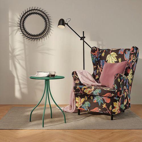 イケア（IKEA） サイドテーブル ダークグリーン 46cm m30578976