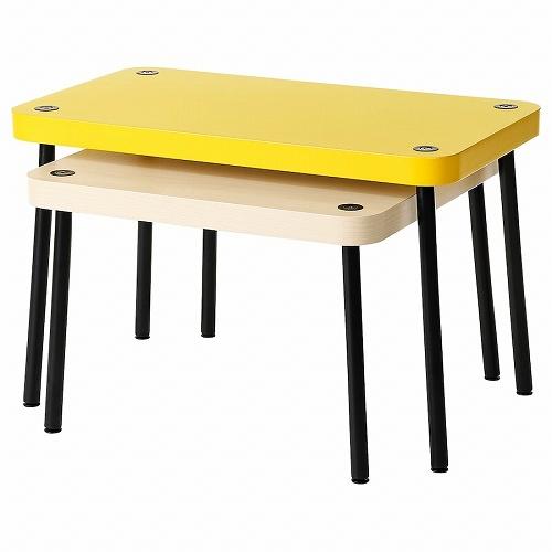 IKEA イケア　ラック ネストテーブル　2点セット 楽天市場】IKEA イケア LACK ラックネストテーブル2点セット