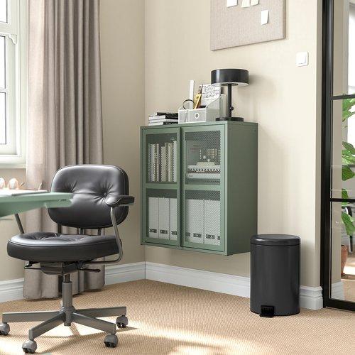 イケア（IKEA） ペダル式ゴミ箱 チャコール 18l m30595400 STENTRAPPA