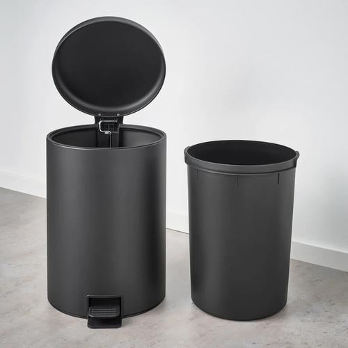 イケア（IKEA） ペダル式ゴミ箱 チャコール 18l m30595400 STENTRAPPA