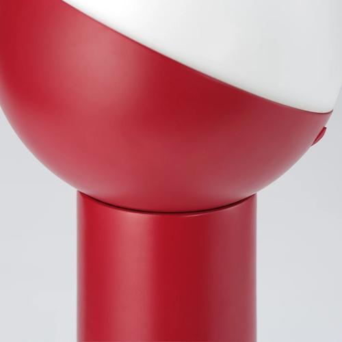 イケア（IKEA） LEDデコレーション照明 太陽電池式/球形 レッド 25cm