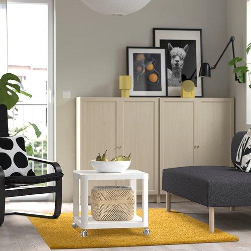 IKEA ストックホルム　ラグ　イエロー イケア（IKEA） シャギーラグ イエロー 120x180cm m30628844 ARENDE
