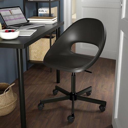 イケア（IKEA） MALSKAR マルシェール 回転チェア ダークグレー