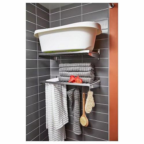 イケア（IKEA） 棚板 ステンレススチール 60cm m40334935 KUNGSFORS ク