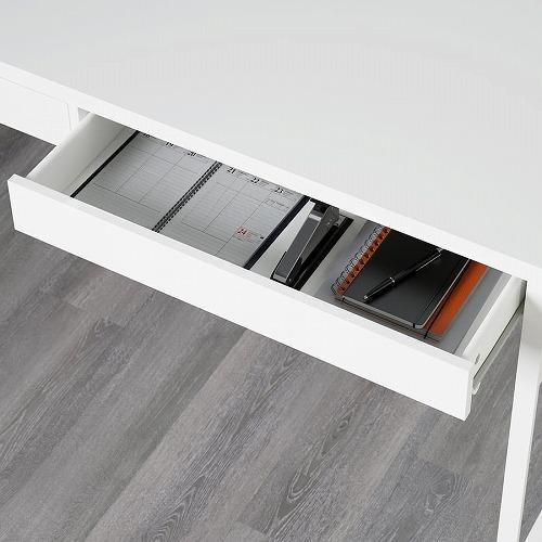 イケア（IKEA） デスク 142x50cm ホワイト m40354278 MICKE ミッケ