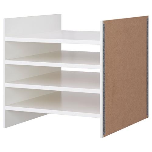 イケア（IKEA） インサート 棚板4枚付き ホワイト 33x33 cm m40423724