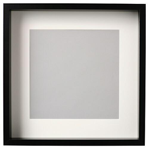 【3枚セット】【新品未開封】IKEA 大きい額縁 長方形 38×48×2cm ③ イケア（IKEA） フレーム ブラック 35x35cm m40459119 SANNAHED