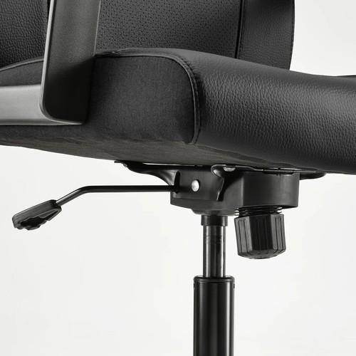 イケア（IKEA） 回転チェア ムールム ブラック黒 m40489395 MILLBERGET 