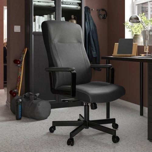 イケア（IKEA） 回転チェア ムールム ブラック黒 m40489395 MILLBERGET