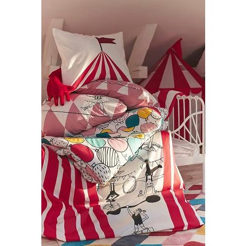 イケア（IKEA） ラグ 道化 マルチカラー 130x160cm m40520428 BUSENKEL