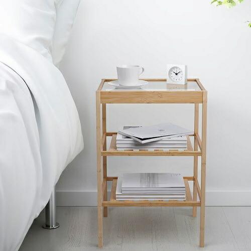 イケア（IKEA） サイドテーブル 竹【竹】 40x30cm m40543203 NESNA