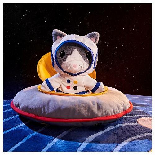 イケア（IKEA） ソフトトイ 宇宙服付き ネコ 28cm m40551537