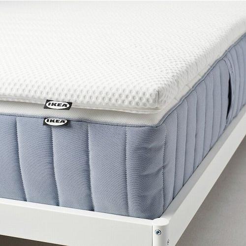 イケア（IKEA） マットレストッパー（パッド） ホワイト シングル
