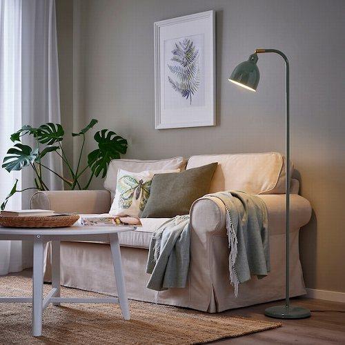 イケア（IKEA） フロア 読書 ランプ グレーグリーン m40563578 RODFLIK
