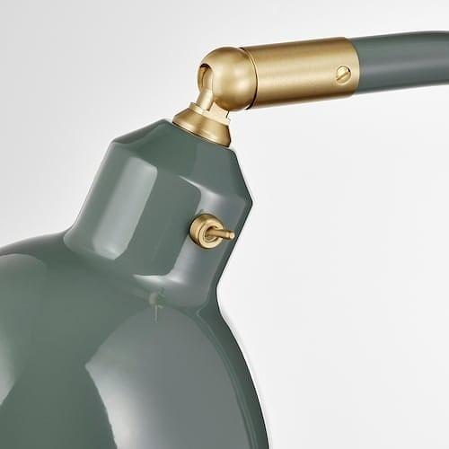 イケア（IKEA） フロア 読書 ランプ グレーグリーン m40563578 RODFLIK