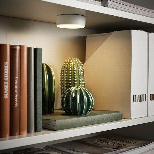 IKEA人気商品　ライト付きスポットライト美品 Amazon | IKEA イケア シーリングスポットライト 3スポット アルミ