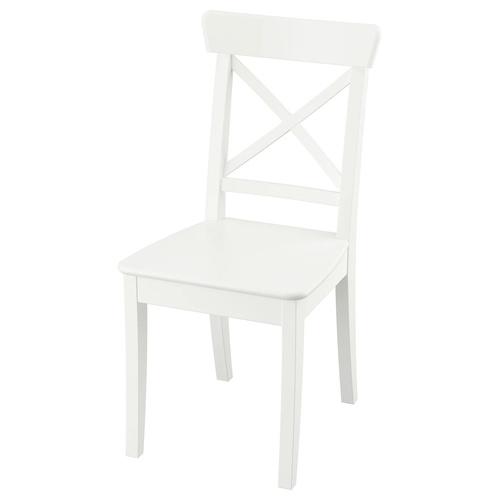 ３脚　IKEA ダイニングチェア ローセントルプ ホワイト イケア（IKEA） チェア ホワイト m40572672 ROSENTORP ローセントルプ