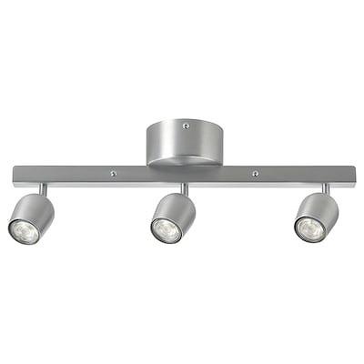 新品未使用 IKEA イケア シーリングスポットライト 3スポット2個セット イケア IKEA シーリングスポットライト 3スポット アルミカラー