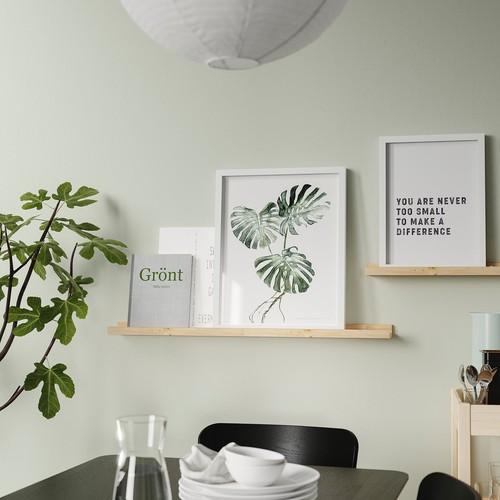 イケア（IKEA） アート用飾り棚 パイン材 45cm m40601702 NORDHAGG