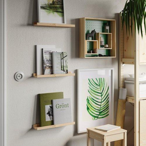 イケア（IKEA） アート用飾り棚 パイン材 45cm m40601702 NORDHAGG