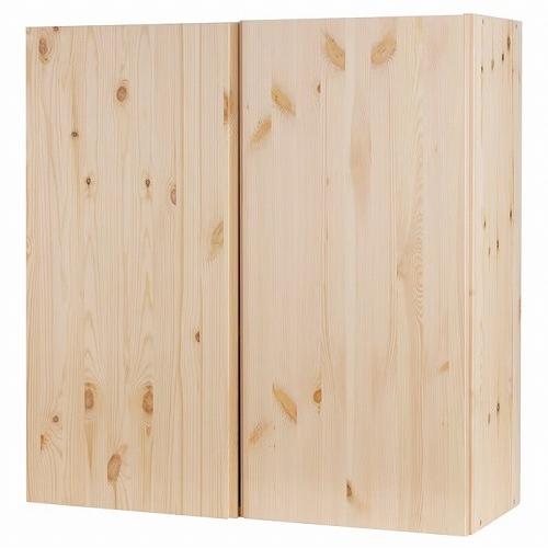 イケア（IKEA） キャビネット パイン材 80x30x83cm m50214999 IVAR