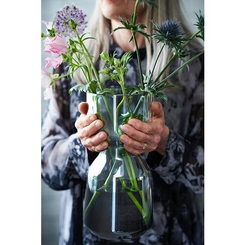 イケア（IKEA） 花瓶 ライトグレー 30cm m50423506 OMTANKSAM