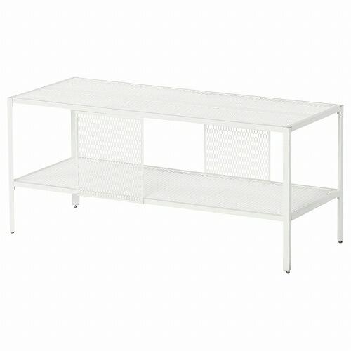 イケア（IKEA） テレビ台 メタル ホワイト 90x35x40cm m50483878