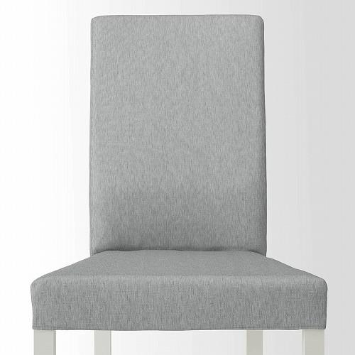 イケア（IKEA） チェア ホワイト 白 クニーサ ライトグレー m50500340