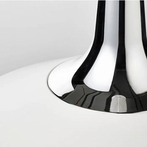 イケア（IKEA） ペンダントランプ クロム調 ホワイト 38cm m50516020