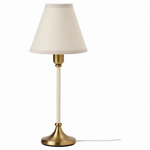 イケア（IKEA） テーブルランプ 真ちゅう ベージュ 54cm m50524459