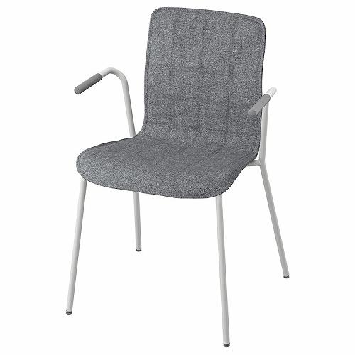 イケア（IKEA） チェアカバー グンナレド ミディアムグレー m50527995