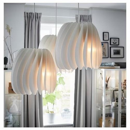 イケア（IKEA） ペンダントランプ ホワイト m50528358 SKYMNINGEN