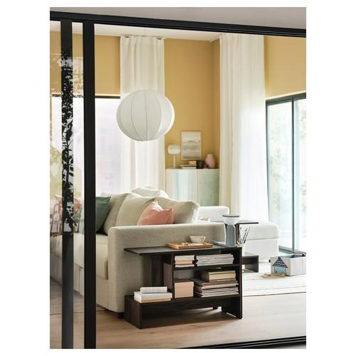 イケア（IKEA） サイドテーブル ダークブラウン 80x31cm m50540708
