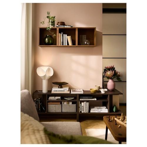 イケア（IKEA） サイドテーブル ダークブラウン 80x31cm m50540708