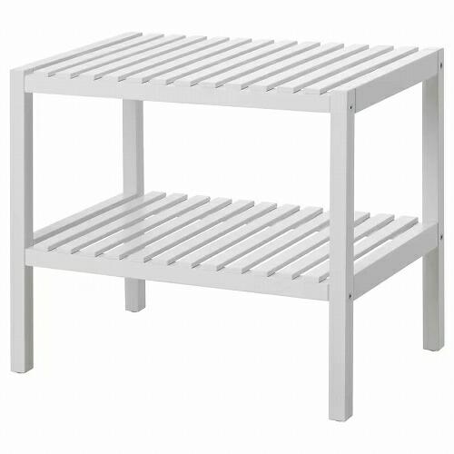 イケア（IKEA） ベンチ ホワイト 58x38cm m50562465 MUSKAN ムスカン