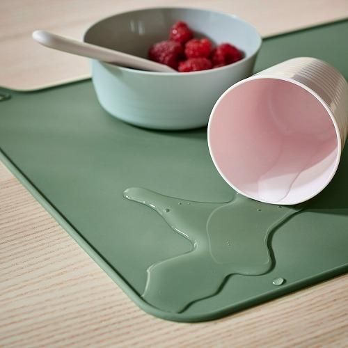 IKEA ランチョンマット 大きな葉っぱ？木？ グリーン　2枚 イケア（IKEA） ランチョンマット グリーン 30x40cm m50573751