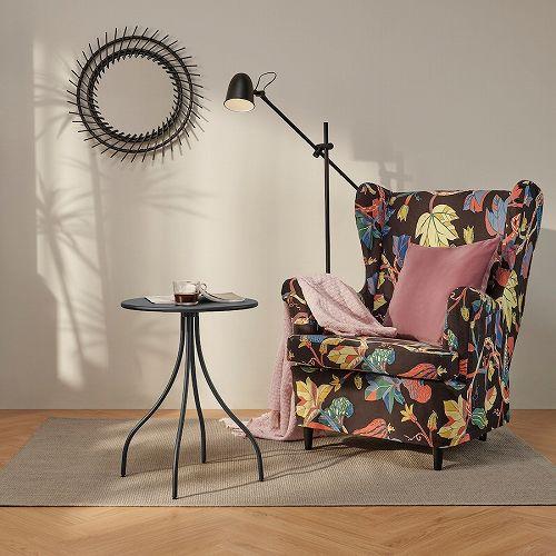 イケア（IKEA） サイドテーブル チャコール 46cm m50578975 TANEBRO