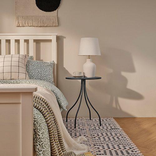 イケア（IKEA） サイドテーブル チャコール 46cm m50578975 TANEBRO