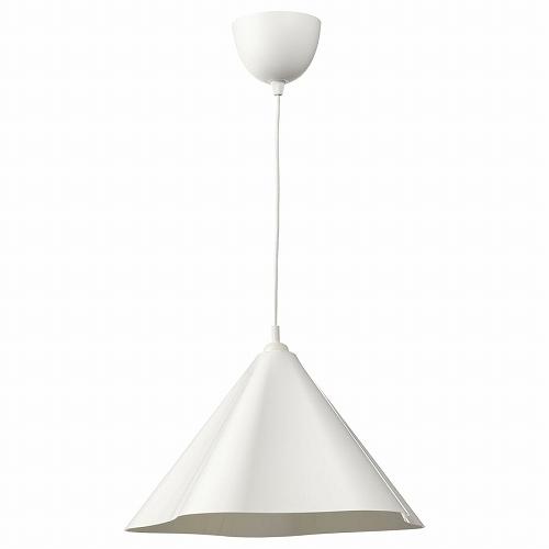 イケア IKEA ペンダントランプ ホワイト プラスチック 46cm