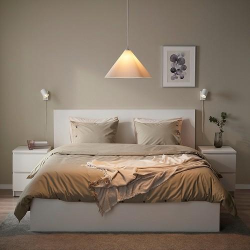 ペンダントライト ホワイト イケア（IKEA） ペンダントランプ ホワイト プラスチック 46cm