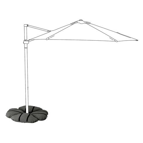 イケア（IKEA） サンドバッグ パラソル土台用 ダークグレー m50585853