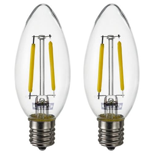 イケア（IKEA） LED電球 E17 250ルーメン シャンデリア/クリア 2
