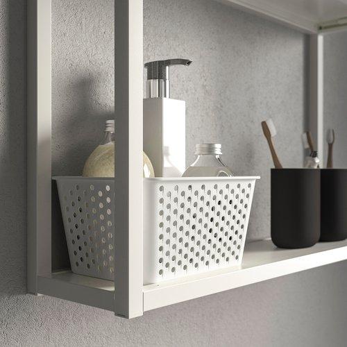 イケア（IKEA） 収納バスケット ホワイト 15x20x10cm m50593457