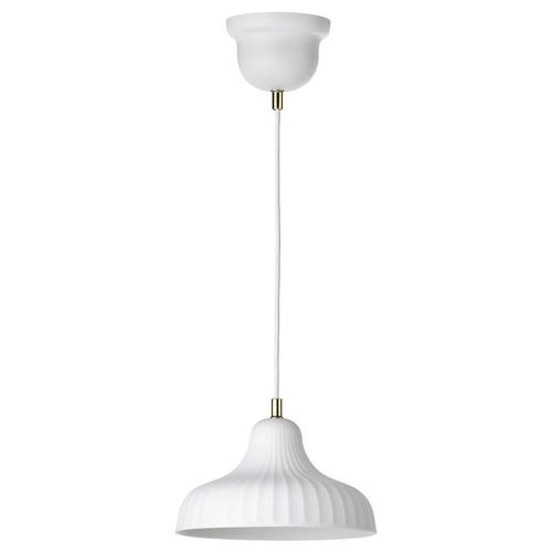 イケア（IKEA） ペンダントランプ オフホワイト/セラミック 24cm