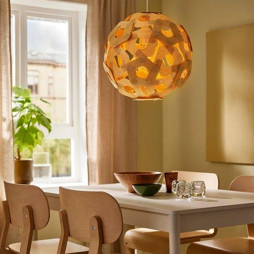 イケア（IKEA） ペンダントランプシェード バーチ材突き板 48 cm