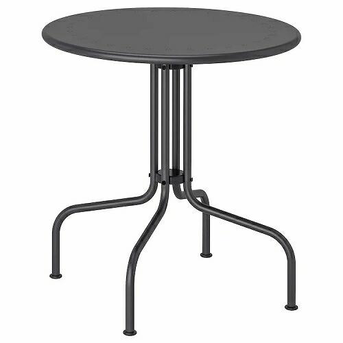 イケア（IKEA） テーブル 屋外用 グレー 70cm m60165776 LACKO レッコ 